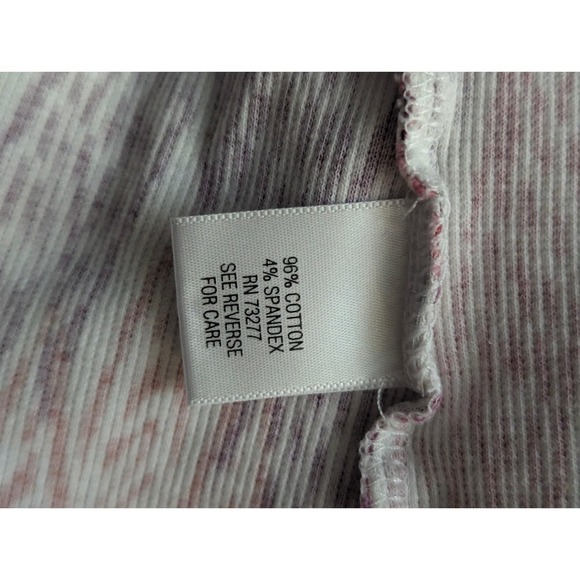 Sonoma Everyday Tank Top Woman's Size Small Ribbed Multi Colored Pattern - Picture 8 of 11